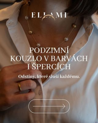 ✨ ELLAMI TIP: S ČÍM NEŠLÁPNETE VEDLE NA PODZIM 🍂 Podzim = čas teplých barev. A nejen v šatníku, ale také šperkovnici. Měď,...